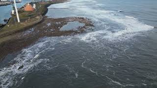 Cambois North Blyth Northumberland UK Fishing marks [upl. by Kcirrag611]