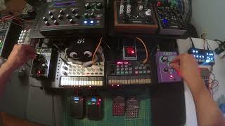 PO28 PO33 Volca FM Volca Keys  Live Micro Jam  20240329 [upl. by Sinai]