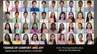 Tidings of Comfort and Joy  Baptist Music Virtual Ministry  Ensemble [upl. by Philomena]