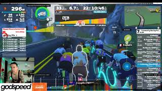 Zwift Community Racing Festival  Sisu Racing  Coastal Crown Loop Today 0410 1 Laps 24 km [upl. by Cirad356]