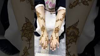 Viral briskly henna dejain mehndi hennamehndiart [upl. by Laise41]