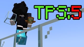 Minecraft Minigames But At Slow Speed TAS PvP Part 1 [upl. by Scevo]