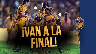 ¡Tigres Femenil A LA FINAL Milagros Martínez habla  Liga MX Femenil [upl. by Adnimra]