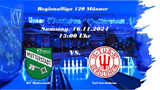 Verbandsliga KV Mutterstadt  Tuß Gerolsheim [upl. by Kliber782]