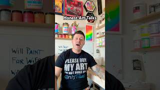 Honest Art Talks 🧑‍🎨❤️ art artist artists artistsupport artlessons artteacher arttips arts [upl. by Treblihp]