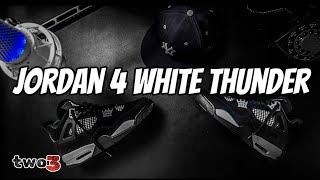 Nike Air Jordan 4 “White Thunder” restocking everywhere nikesneakersjordan two3soulkikz [upl. by Sabelle]