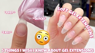 HOW TO APPLY FULL COVER SOFT GEL EXTENSIONS  GEL X NAILS LIKE A PRO  NAIL RESERVE VEGAN GEL POLISH [upl. by Ahsikym]