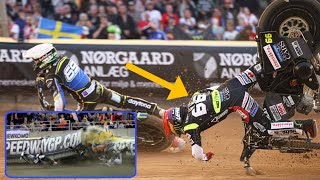 jason doyle crash video  jason doyle struz  jason doyle speedway  jason doyle crash vojens [upl. by Aicelef674]