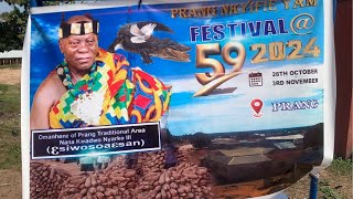 Live Telecast Prang Nyekyfie Yam Festival 59 NANA KWADWO NYARKO III Follow us live on all Platfor [upl. by Delainey592]