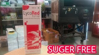 LycoRed Syrup daily health Supplement [upl. by Dopp995]