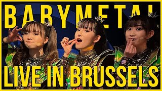 Babymetal Almost Full Gig Live at Ancienne Belgique Brussels Belgium 04 Dec 2023 [upl. by Rekrap497]