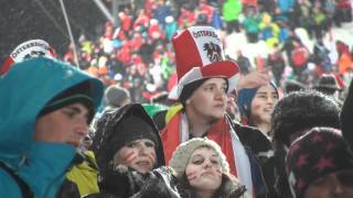 ⛷ Nightrace Schladming 2012  Winner Marcel Hirscher on the Planai [upl. by Littlejohn954]