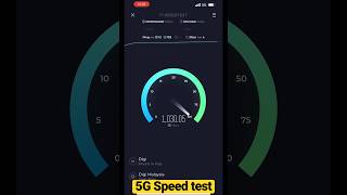 WOW 5G speed test Digi out perform my home Unifi speed shorts 5g [upl. by Greenstein754]