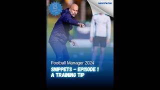 FM24  Training Tip ✨ FM FM24 FootballManager MarcoFMTips Shorts FYP [upl. by Beau]