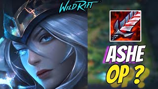 WILD RIFT ASHE ADC IS REALLY GOOD UTILITY CHAMP [upl. by Ahsieket]