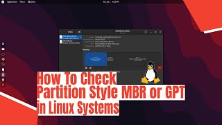 How To Check Partition Style MBR or GPT in Linux Systems [upl. by Anaujnas973]