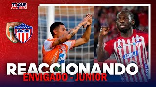 ENVIGADO 00 JUNIOR DE BARRANQUILLA 🚨  BUSCANDO LA CLASIFICACIÓN 🦈  RUEDA DE PRENSA EN VIVO🔥 [upl. by Ylellan]