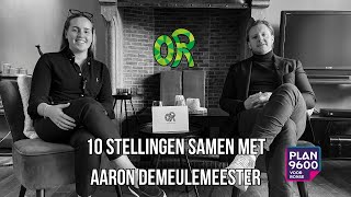 1 Een ondeRonsje samen met Aaron Demeulemeester [upl. by Nyladnohr]