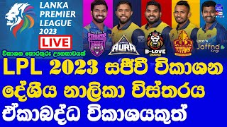 LPL 2023 Lanka Premier League 2023 Live Broadcasting Local Channels List LPL 2023 Live [upl. by Nicolea]