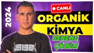 ORGANİK KİMYA DENEME ÇÖZÜM 2024 tyt ayt aytkimya organikkimya [upl. by Revert]