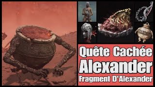 Elden Ring  Quête DAlexander amp Talisman Fragment DAlexander  Guide Complet [upl. by Nodarse]