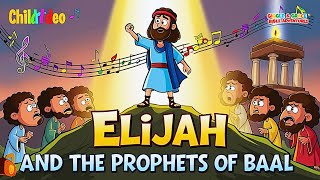 Elijah and the Prophets of Baal Epic Bible Story Song  Faith and Miracles in Music [upl. by Vernen]