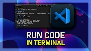 How To Run Code in Terminal in VS Code  Visual Studio Code Tutorial [upl. by Dove915]