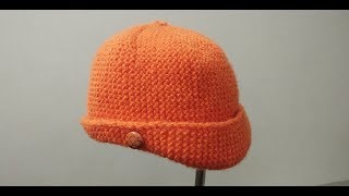 Cap  Topi  Hat for 78 yrs Kids ७८ साल के बच्चे टोपी   Knitting Hindi [upl. by Anitnas]