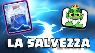 LA FULMINE SALVA LE PARTITE  CLASH ROYALE ITA [upl. by Atnoek]