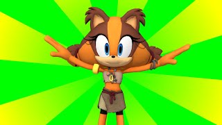 Badgers  The Weebl Parody ft Sticks from Sonic Boom  Sonic Animation [upl. by Riella]