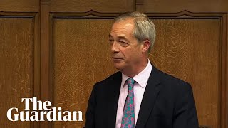 Nigel Farage claims in first Commons speech that John Bercow tried to overturn Brexit [upl. by Lubeck]