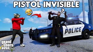 PISTOL INVISIBLE VS POLISI  GTA 5 ROLEPLAY [upl. by Juback]