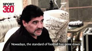 Diego Maradona on the Best Team Evermp4 [upl. by Gish]