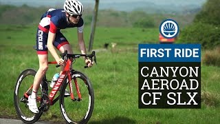 Katusha Canyon Aeroad CF SLX eTap  First Ride [upl. by Janik59]