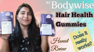 Be Bodywise Hair Health Gummies Review  Honest Review  Biotin For Hair Growth  The Shubhi Tips [upl. by Timoteo]