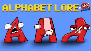 Alphabet Lore A  Z… But Fixing Letters  Big trouble in Super Mario Bros 3 8  Game Animation [upl. by Penhall310]