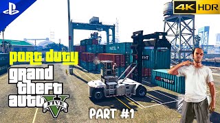 GTA V Missions 28 1 Scouting The Port Trevor [upl. by O'Callaghan]