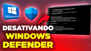 COMO DESATIVAR O WINDOWS DEFENDER CORRETAMENTE NO WINDOWS 10 2024 [upl. by Cassidy]