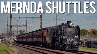 Steam Trains return to Mernda Steamrails Mernda Shuttles 2019  A2 986 K190 [upl. by Grizelda]