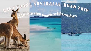 East Coast Australia Roadtrip  1770 Cape Hillsborough Airlie Beach amp Whitsundays Vlog [upl. by Roobbie93]