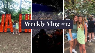 WEEKLY VLOG 12 ATLANTA TRIP PORCHFEST KENNY CHESNEYZAC BROWN BAND [upl. by Ecnedurp]