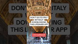 Italy travel tip Download the Rick Steve’s audio guide for Europe travel italy italia [upl. by Eidoj]