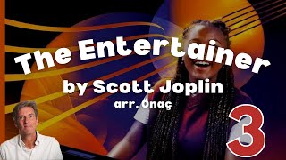 The Entertainer by S Joplin arr D Önaç ABRSM Grade 3 Piano 2023 amp 2024  C3 [upl. by Drislane381]