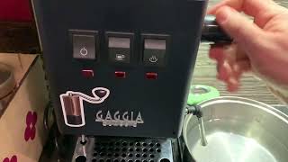 Очистка gaggia classic pro от накипи и не только Descaling the gaggia classic pro and more [upl. by Yennep506]