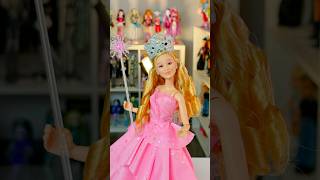 Glinda Doll Hair Day🩷🫧 wicked doll arianagrande wickedthemusical mattel dollreview glinda [upl. by Lamdin775]