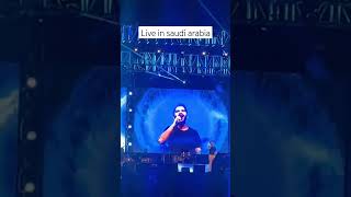 salman ali new song live concert in saudiarabia shortfeed shorts [upl. by Ecinahc]