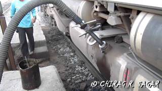 Diesel filling in first GM EMD WDG4  12001 part 3 [upl. by Burns]