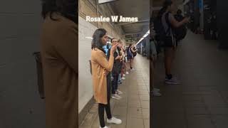 Sometimes a little festivity 🥁 🪘 nycsubway train drummer passengers shortvlog [upl. by Justinian]