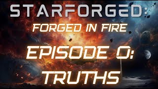 Ironsworn Starforged  Forged In Fire  Episode 0 Truths  Solo Roleplaying [upl. by Atiras886]