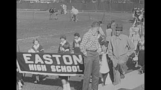 Pennsylvania John Harris HS  Easton Football Game  October 1953 [upl. by Nahtahoj]